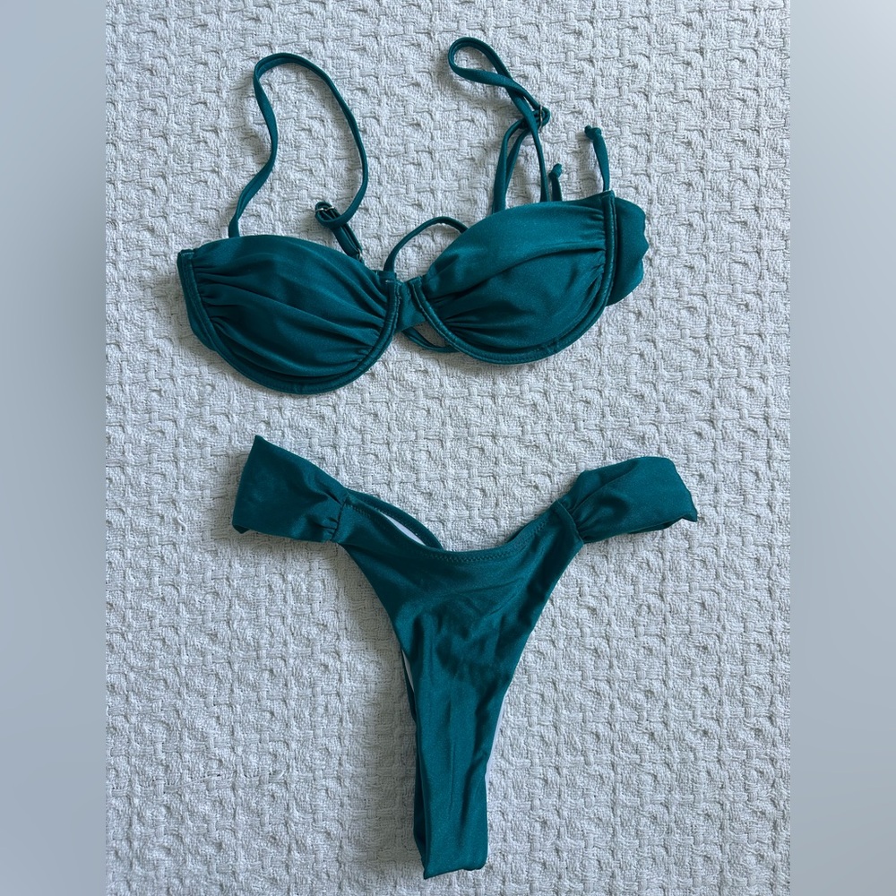 Teal Bikini Set